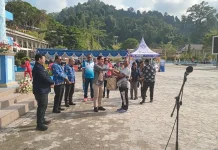 Peringatan Indonesia Menabung di Raja Ampat, Deklarasi Gerakan Noken Kapowen