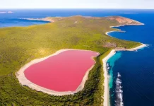 Lake Hillier Danau Merah Muda yang Menakjubkan di Australia