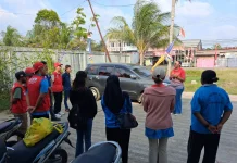 Tanggap KLB DBD, Dinkes Kabupaten Sorong Fogging Fokus Distrik Aimas