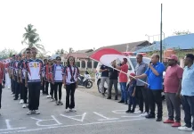 Lomba Gerak Jalan HUT RI ke-81, SMA Negeri 2 Kabupaten Sorong Jadi Juara