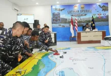 Pangkoarmada III Hadiri TFG Latihan Operasi Atasi Gerakan Separatis Bersenjata