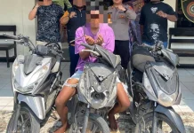 Team Elang Polsek Sorong Barat Tangkap Terduga Pelaku Curanmor