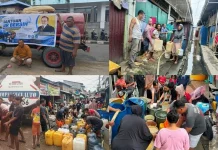 Atasi Kekeringan, Robert Kardinal Distribusikan 45 Ribu Liter Air Bersih di Kota So