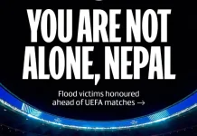 UEFA Champions League Gelar Hening Cipta untuk Korban Banjir Nepal