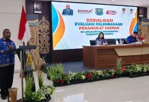 Pemkab Sorong Sosialisasikan Evaluasi Kelembagaan Perangkat Daerah