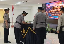 Sertijab Dua PJU Polda Papua Barat Daya, Dirintelkam dan Karo Rena Resmi Berganti