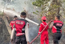 Satgas Preventif Operasi Bina Karuna Dofior 2026 Tangani Kebakaran di Klasaman