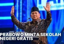 Presiden Prabowo Minta Sekolah Negeri Bebas Biaya Operasional
