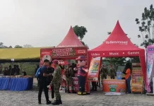 Semarak HUT ke-81 TNI, Pasmar 3 Hadirkan Bazar Murah untuk Prajurit dan Warga Sorong