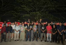 Seribu Lilin Jurnalis Sorong, Doakan Lima Wartawan dan Yanto Idorwai