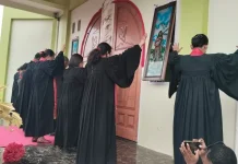 Ketua BPS GKI di Tanah Papua Tahbiskan Gereja Baru Jemaat GKI Agape Waigo