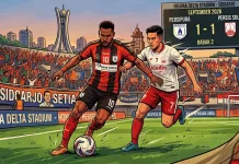 Debut Regi Aditya, Persipura Tahan Imbang Persis Solo 1-1