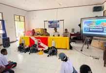 PADRA Edukasi Pelajar Terkait Selam dan Pariwisata Raja Ampat