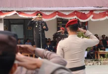 Kapolres Sorong Selatan Pimpin Upacara Peringatan Hari Kesaktian Pancasila
