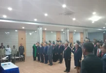 Bupati Raja Ampat Lantik 35 Pejabat Eselon II