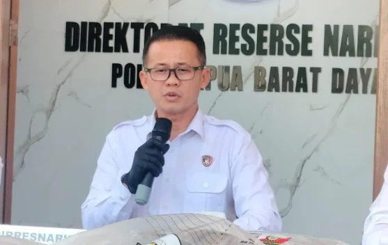 Ditresnakorba PBD Amankan 7.968 Gram Ganja dari Papua Nugini