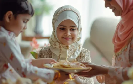 Mengajarkan Anak Berbagi saat Lebaran