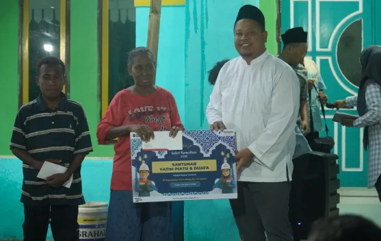 Ditengah Hujan Deras, Safari Ramadan di Seget Tetap Hangat: Kilang Kasim Berbagi
