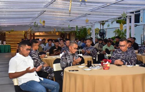 Danpasmar 3 Hadiri Bukber dan Tasyakuran HUT ke-65 Denipam Marinir