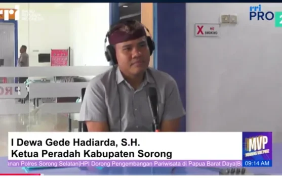Ketua Peradah Sorong: Tanamkan Tat Twam Asi demi Moderasi di Perantauan