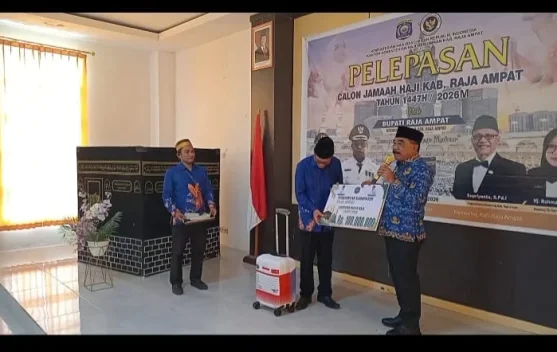 Pemkab Raja Ampat Bantu Akomodasi Jemaah Haji Sebesar Rp100 Juta