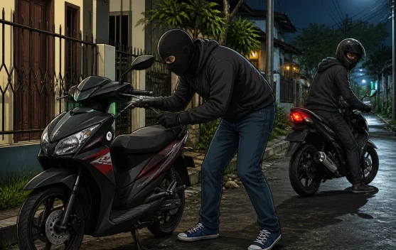 Warga Kircon, Tangkap Pria Diduga Curanmor