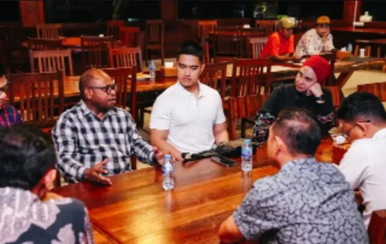Pererat Silaturahmi, Kaesang Pangarep Gelar Makan Malam Bersama Walikota Sorong