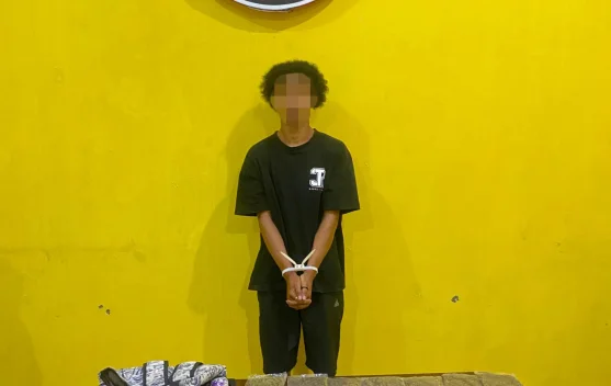 Satresnarkoba Polresta Sorong Kota Ungkap Peredaran Ganja Asal Jayapura