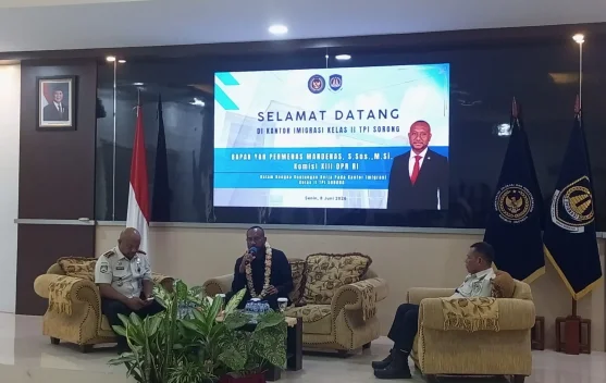 DPR RI Perjuangkan Kehadiran Kantor Wilayah Imigrasi di Papua Barat Daya