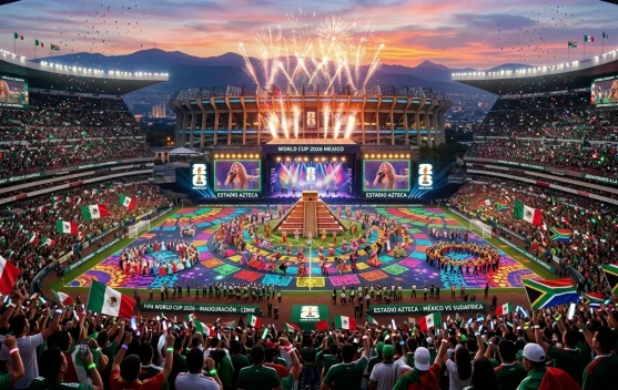 Estadio Azteca Bergelora,  Resmi Buka Piala Dunia 2026