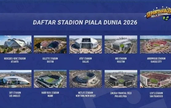 Yuk'Intip Kemegahan Enam Belas Stadion Piala Dunia 2026