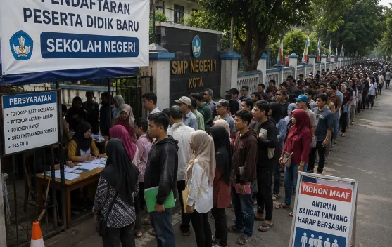 Perbedaan Pendaftaran Murid Baru di Sekolah Negeri dan Swasta