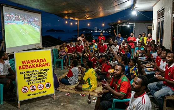 Warga Diimbau Waspada Potensi Kebakaran saat Asyik Nonton Piala Dunia 2026