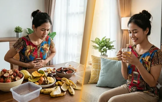 Sakit Perut akibat Terlalu Banyak Makan Buah: Kenali Penyebab & Cara Mengatasinya
