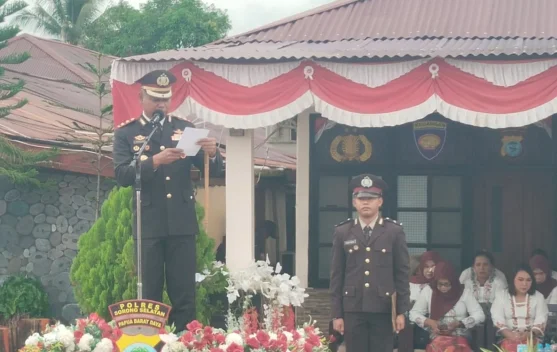 Kapolres Sorong Selatan Sampaikan 5 Pesan di HUT Bhayangkara Ke-80 Tahun