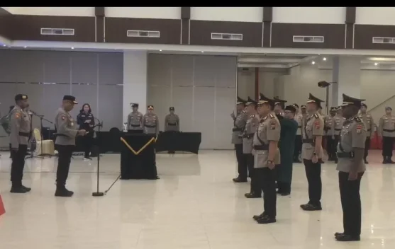 Kapolda Papua Barat Daya Pimpin Sertijab Terhadap 3 Pejabat Utama PBD