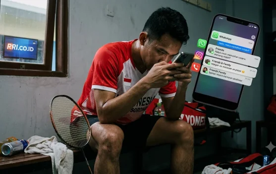 Waspada Serangan HP sebelum Bertanding, Musuh Tak Terlihat yang Rusak Fokus Atlet