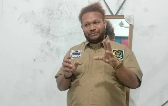 Finsen Meminta Kepada Polda PBD untuk Segera Ungkap Kasus Dugaan Korupsi di DPR PBD