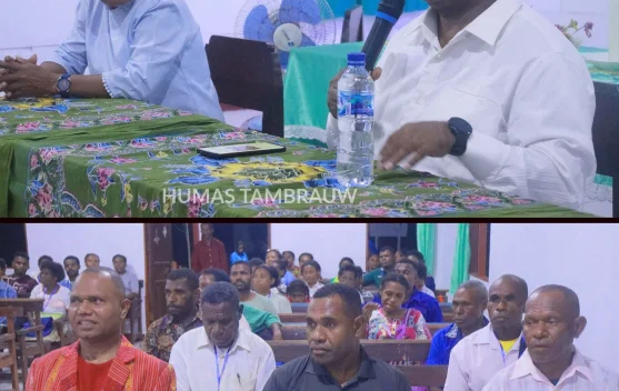Bupati Tambrauw Dukung Penguatan Kapasitas Guru Sekolah Minggu di Distrik Abun