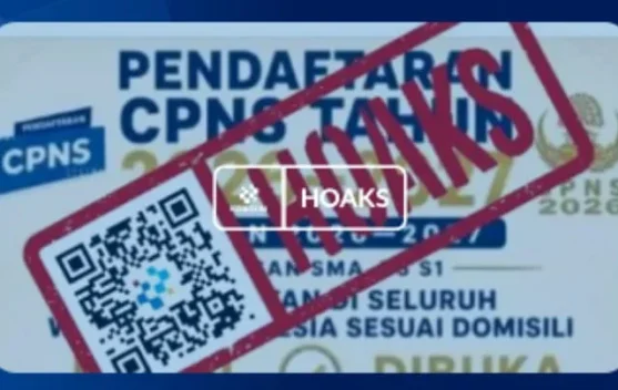 [HOAKS] Beredar Tautan Palsu Pendaftaran CPNS & PPPK 2026
