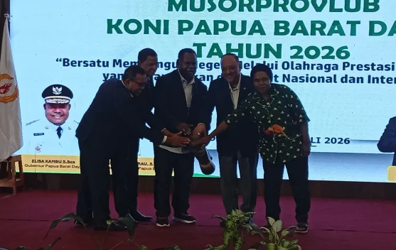 Resmi Dilantik, KONI Papua Barat Daya Tata Langkah Strategis PON 2028