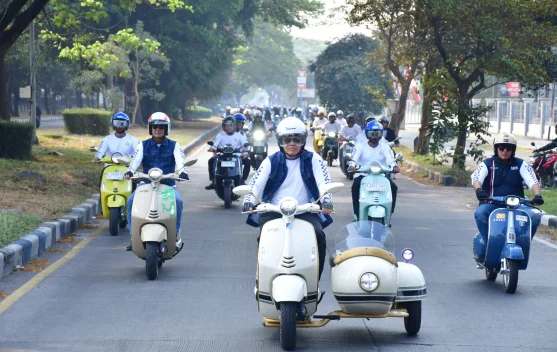 Pangkoarmada III Ikuti Executive Scooter Riding Bersama Kasal