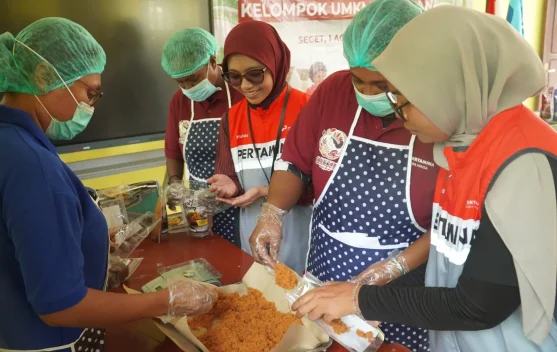 Kilang Kasim Gelar Pelatihan Produksi Tepung Sagu, Keripik Pisang, dan Abon Ikan