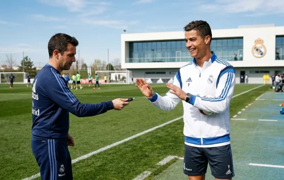 Fun Fact: Benitez Ajari Ronaldo Cetak Gol, Balasannya Bikin Lucu!