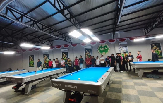 Cue Sport Arena Sorong Gelar Turnamen Biliar Semarakkan HUT ke-81 RI