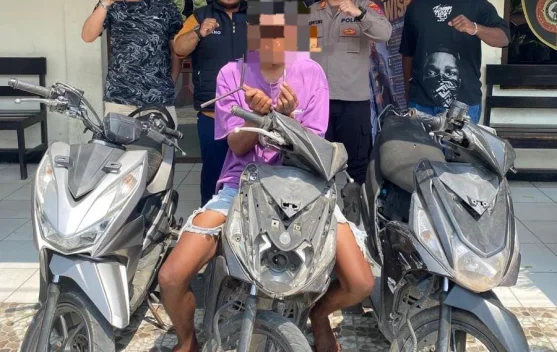 Team Elang Polsek Sorong Barat Tangkap Terduga Pelaku Curanmor