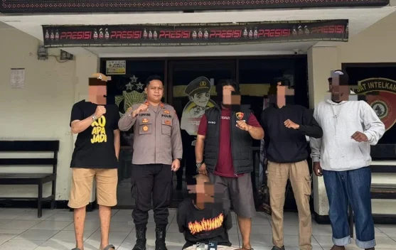 Polsek Sorong Barat Amankan Terduga Pelaku Begal dan Jambret, Akui Beraksi di 20 TKP