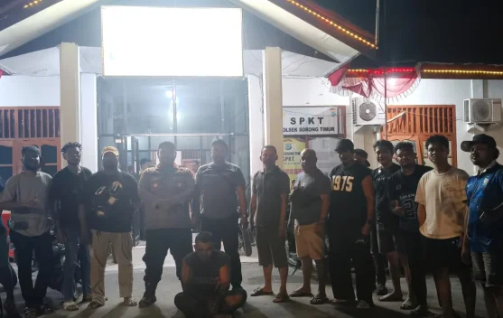 Gabungan Team Paniki dan Team Mangewang Amankan Terduga Pelaku Penganiayaan