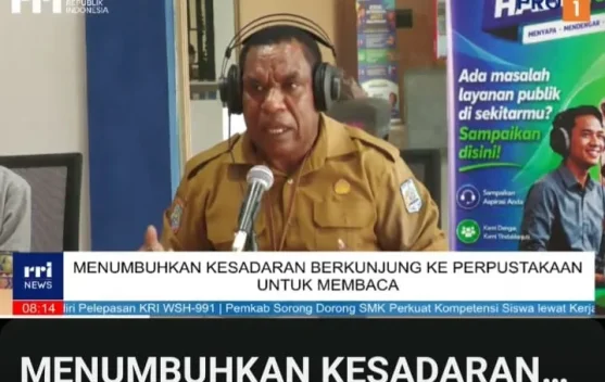 Ajakan datang di Perpustakaan sebagai Tempat Edukasi