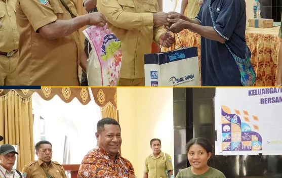 Bank Papua Gandeng BKKBN, 200 Sasaran Stunting di Tambrauw Dapat Dukungan